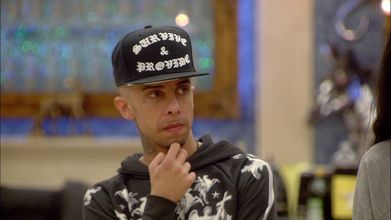 Day 7: Dappy punished for Nominations rule break