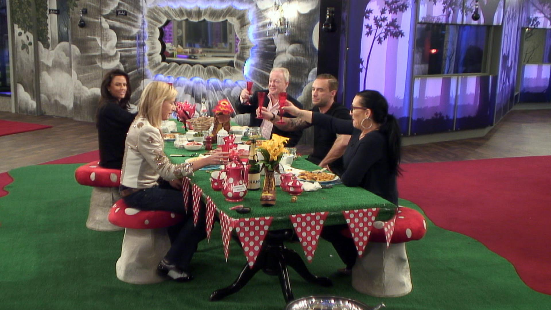 Day 31: Housemates enjoy final dinner in the Big Brother House