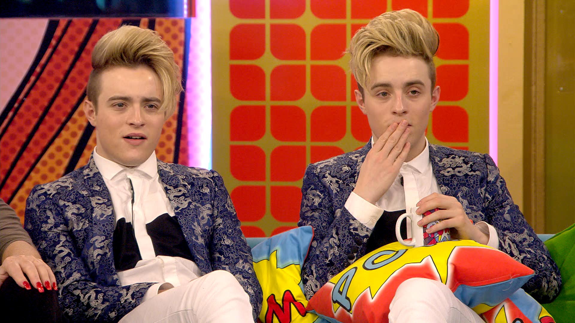 Day 15: Jedward argue against Stacy and Housemates nominate face to face