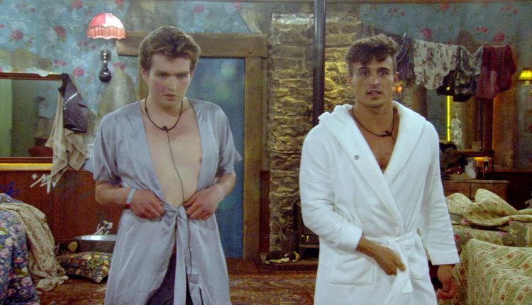 Day 5: PICTURES: Arthur and Lotan strip off after tense day