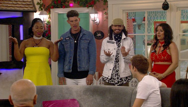 Day 26: Andrew, Sam, Simone and Sue spend first night in the Big Brother House